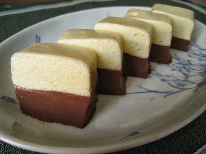 Black&White chocolate bavarois