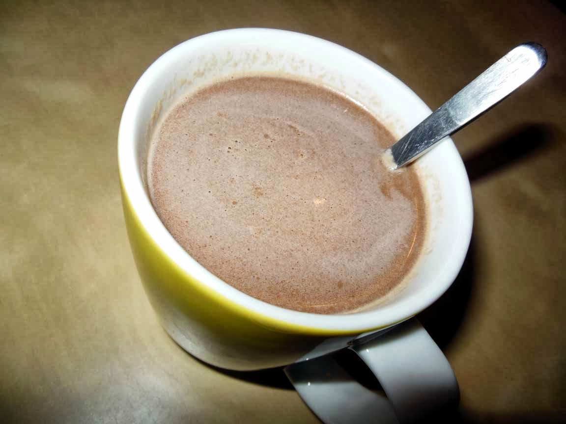 Heiße Schoki mit Minttu