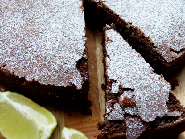 Schokoladen-Limetten-Kuchen