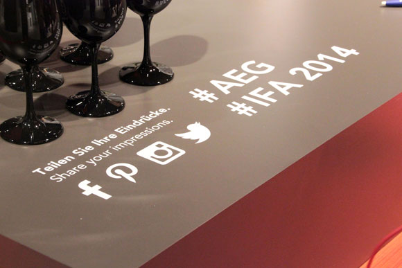 Eindrücke vom Foodpairing-Workshop bei AEG, IFA 2014