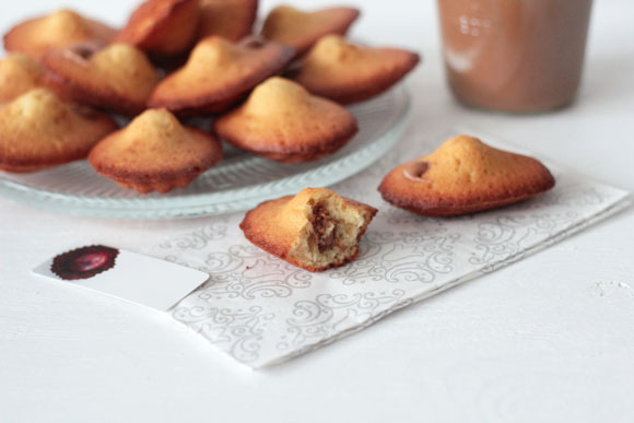 Madeleines mit Gianduja