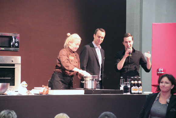 Pastry-Show: Während der Show