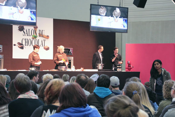 Pastry-Show: Während der Show